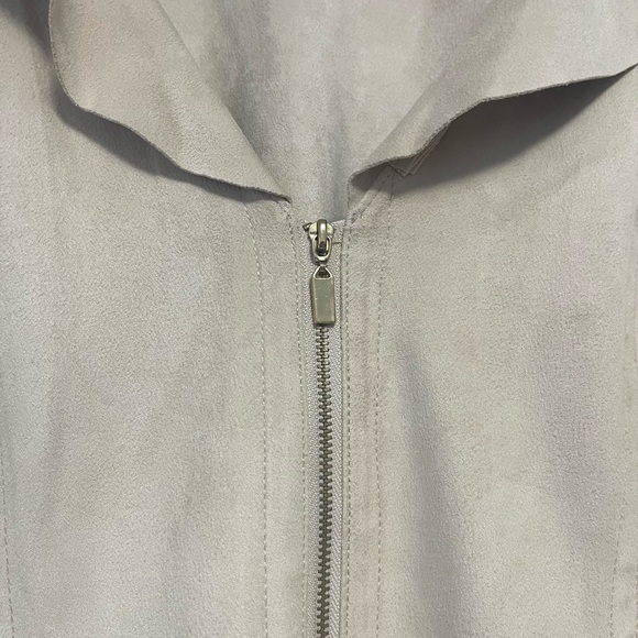 Conrad C Collections Cram Microfibre Suede Unlined Blazer Size 16 - Picture 6 of 8